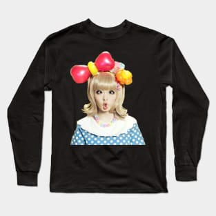 Kyary fishy lips Long Sleeve T-Shirt